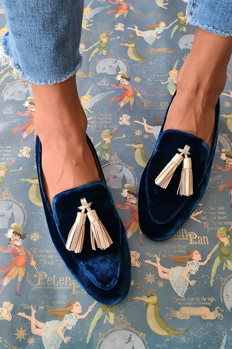 Bethany™ Midnight Loafers with Tassels